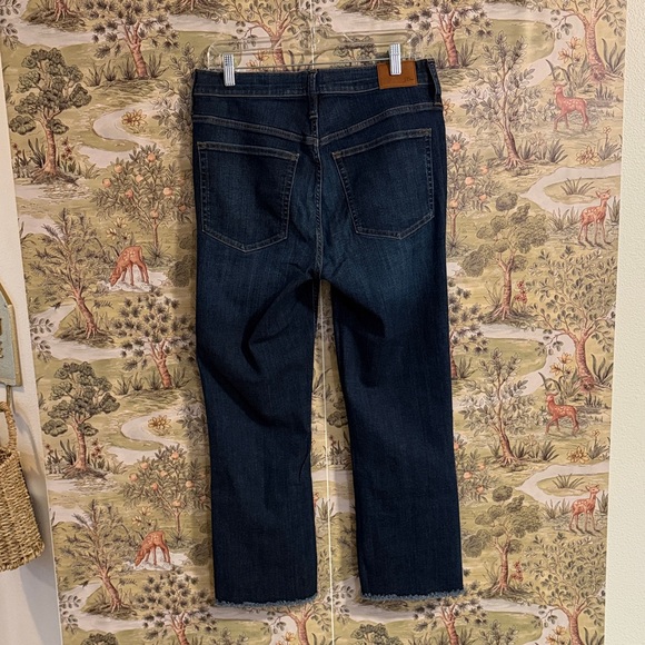 J. Crew Dark Indigo Ankle Jeans - Picture 5 of 8